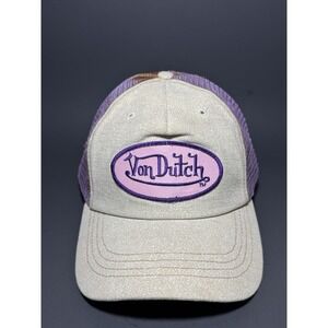 Y2K Von Dutch Mesh Back Hat‎ One Size